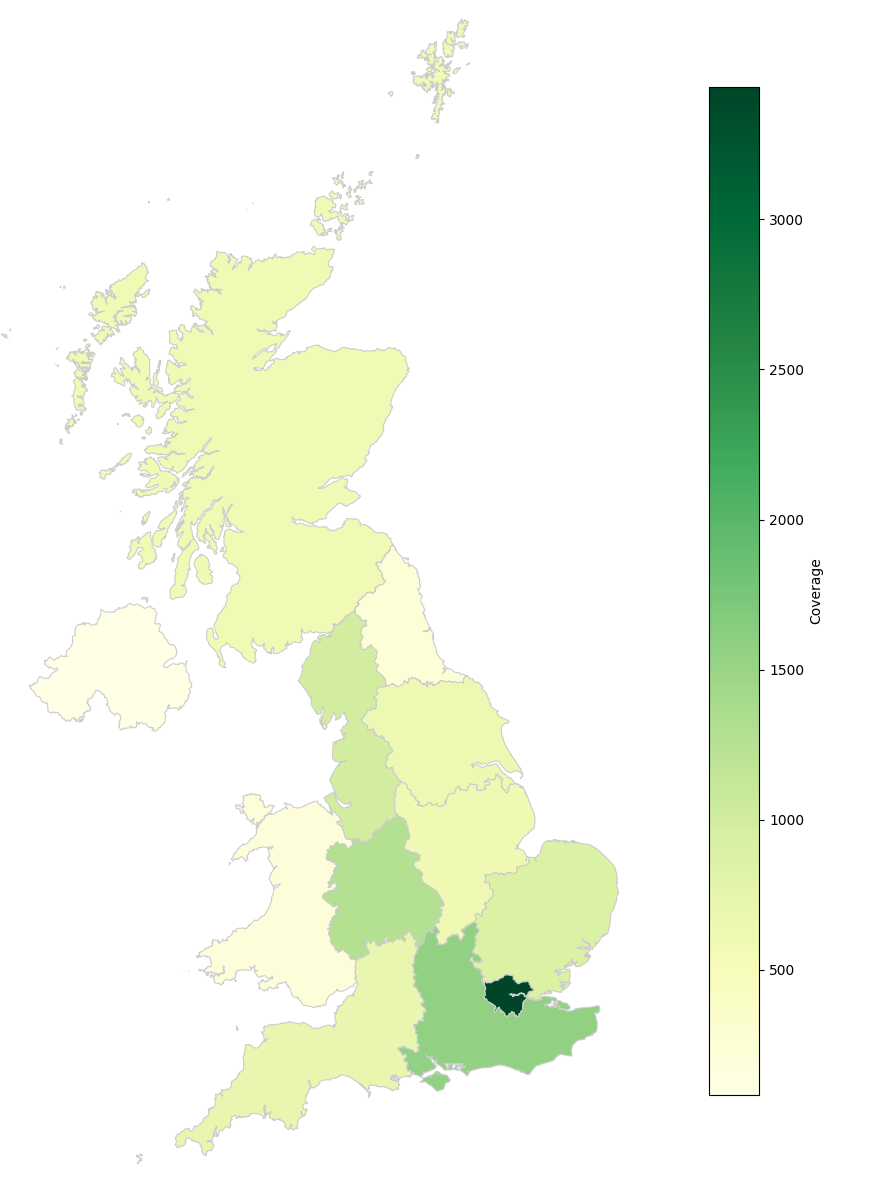 UK Coverage Heat Map