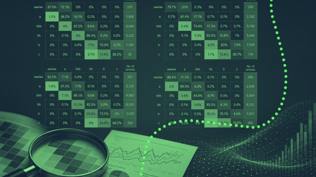 Credit Rating Transition Matrices