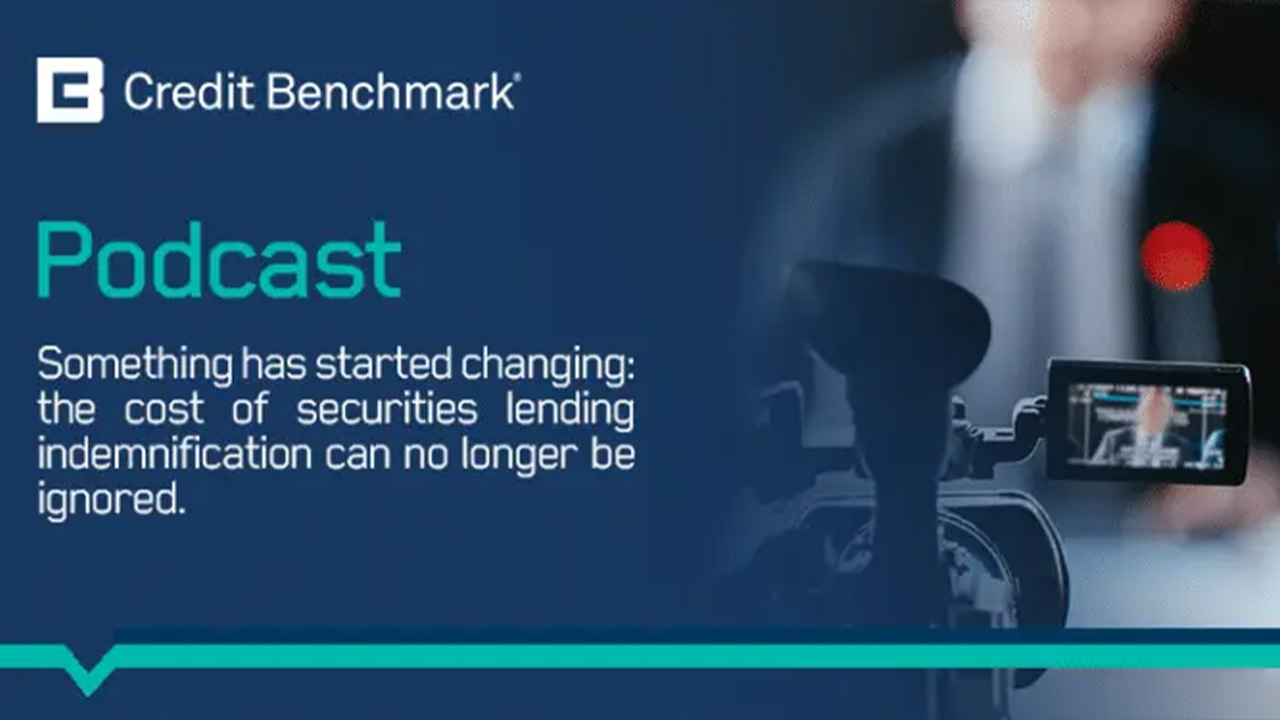 Something has started changing: the cost of securities lending indemnification can no longer be ignored