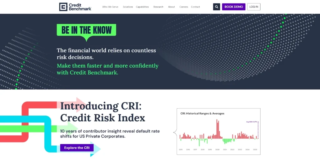 creditbenchmark homepage